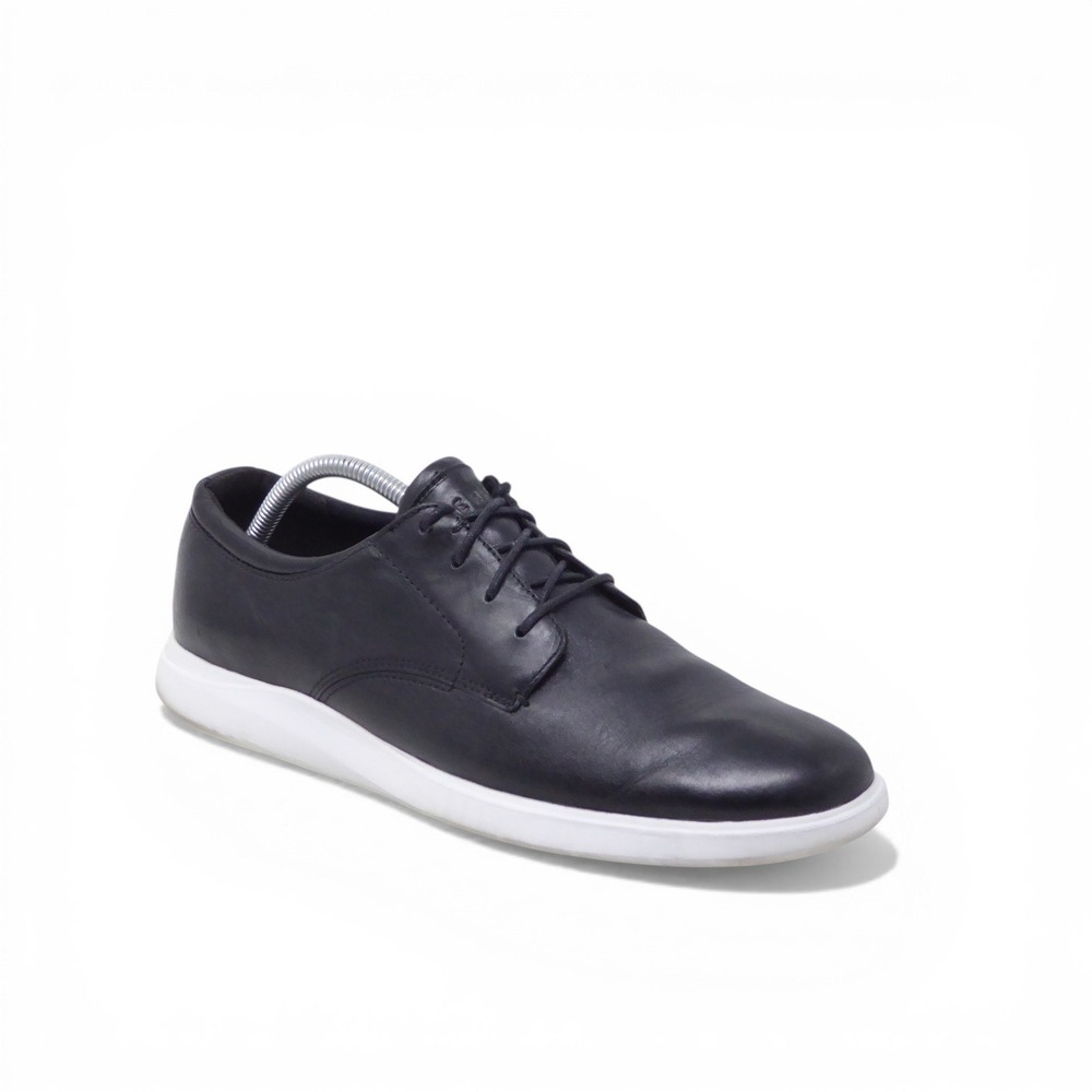 Cole Haan Mens Grand Plus Essex Oxfords Sneakers Black Leather C28729 Size 10